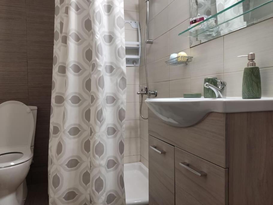 Modern Apartment Near Airport, Port & Beach Nea Alikarnassos Eksteriør bilde